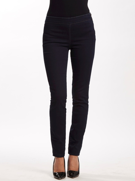 Calça Jeans Skinny Comfort com Zíper Lateral