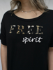 T Shirt Ampla Free Spirit